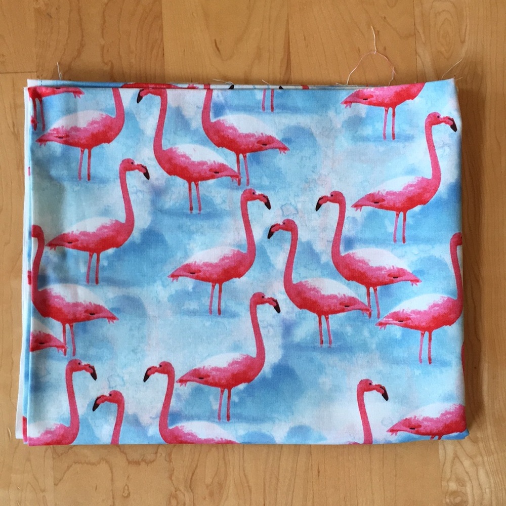 JOANN Flamingo Print Quilting Fabric